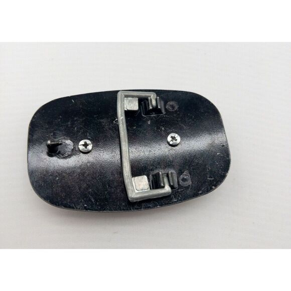 Vintage Western Belt Buckle With Semi Precious‎ Stone Silver Toned - Picture 5 of 5